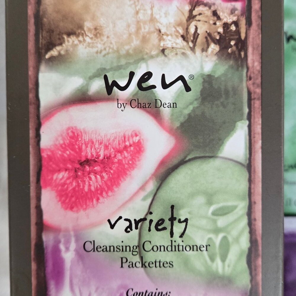 WEN Hair Care Cleansing Conditioner 2oz Variety Packetts. 7 total. NWOT